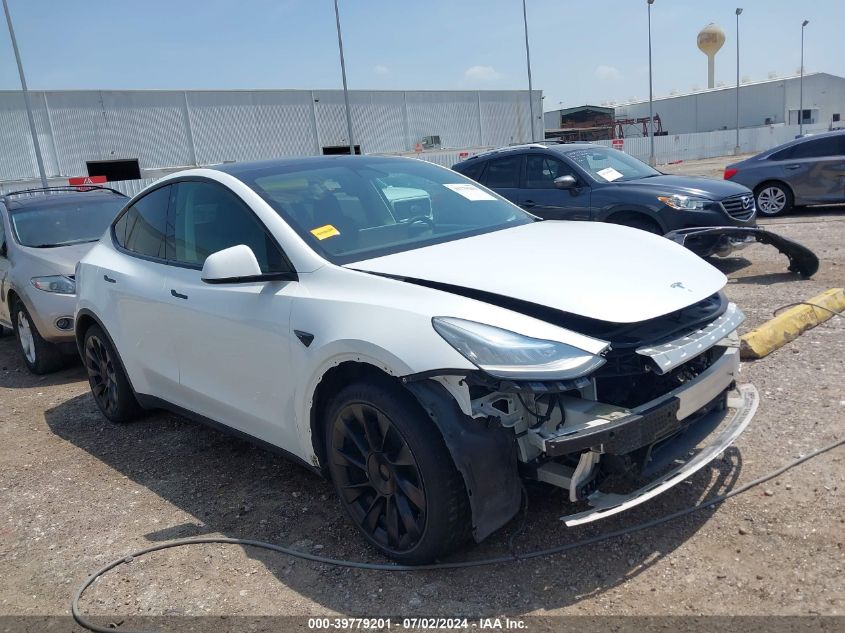 2021 TESLA MODEL Y LONG RANGE DUAL MOTOR ALL-WHEEL DRIVE