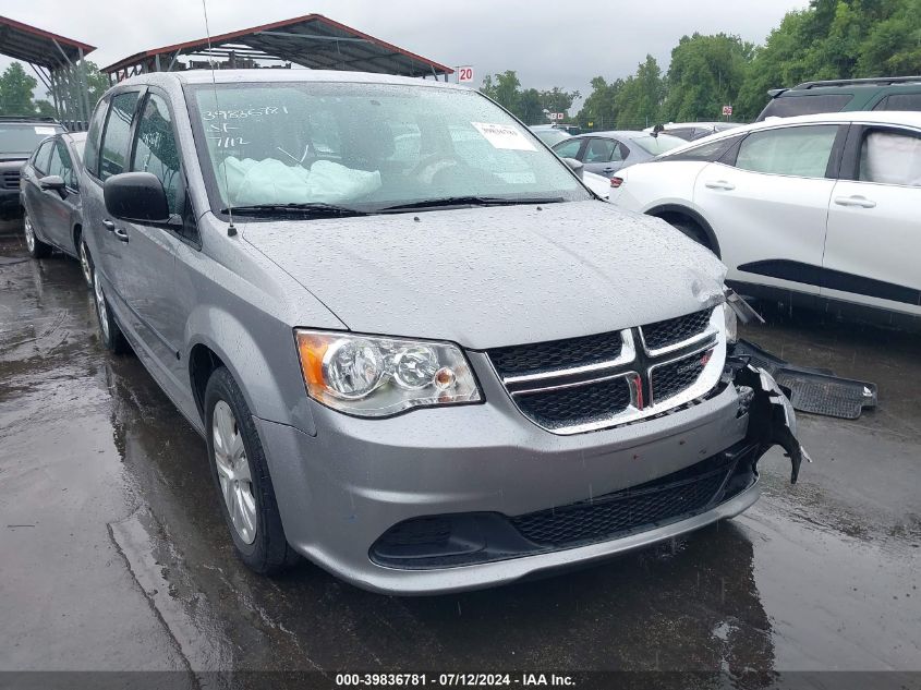 2016 DODGE GRAND CARAVAN AMERICAN VALUE PKG