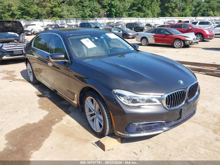 2016 BMW 750I XDRIVE