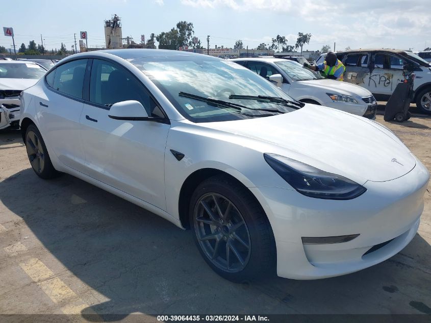 2023 TESLA MODEL 3 REAR-WHEEL DRIVE