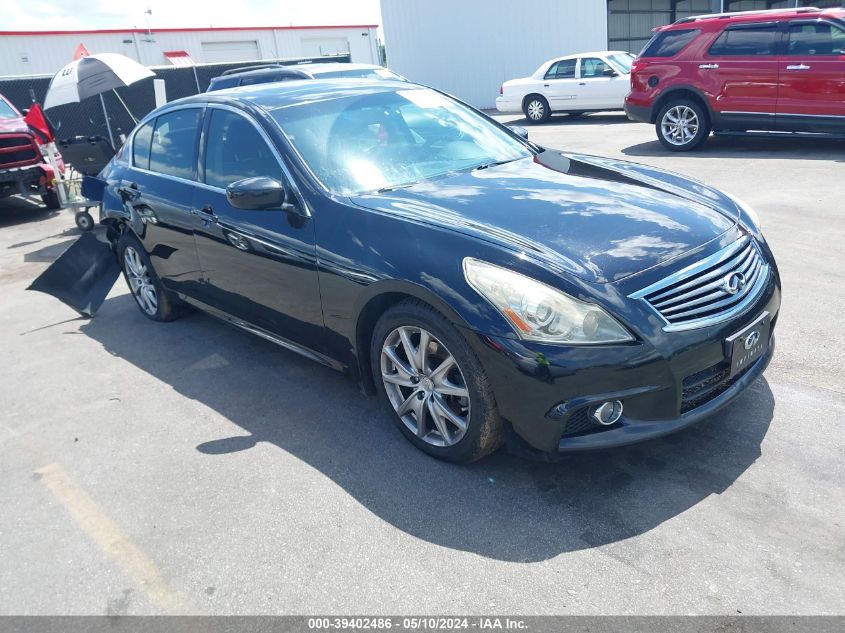 2011 INFINITI G37X