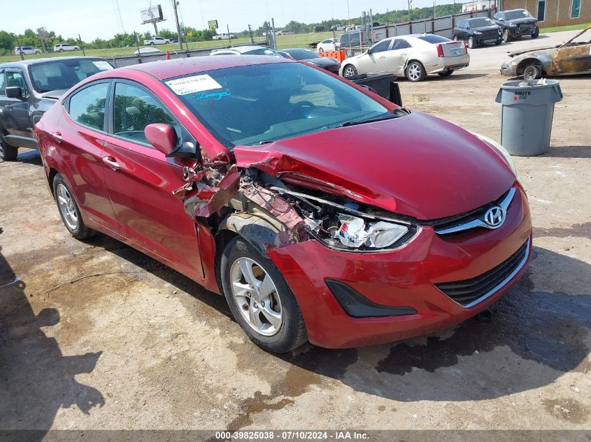 2015 HYUNDAI ELANTRA SE