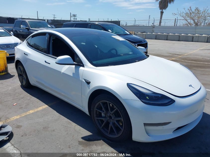 2021 TESLA MODEL 3