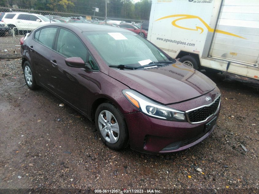 2018 KIA FORTE LX