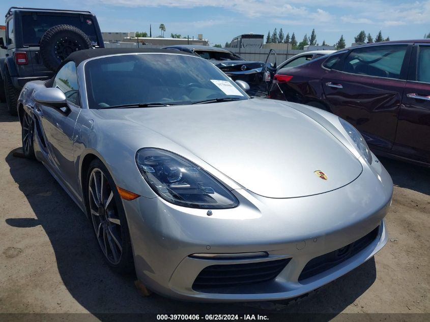 2017 PORSCHE 718 BOXSTER S