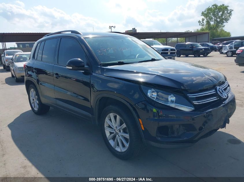 2017 VOLKSWAGEN TIGUAN 2.0T/2.0T S