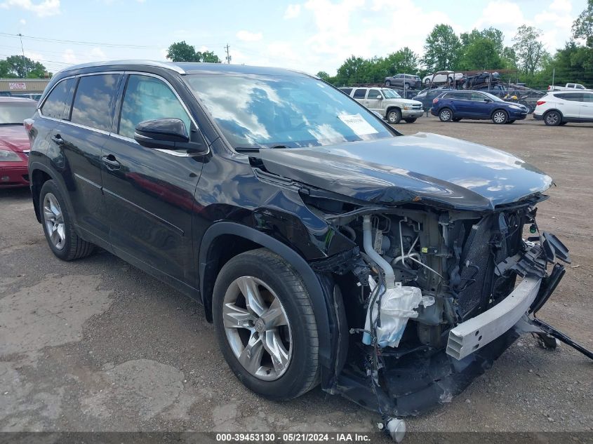 2015 TOYOTA HIGHLANDER LIMITED V6