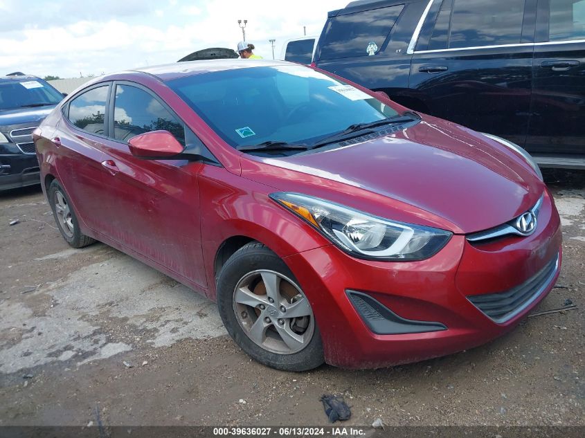 2015 HYUNDAI ELANTRA SE