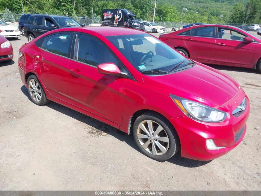 2012 HYUNDAI ACCENT GLS