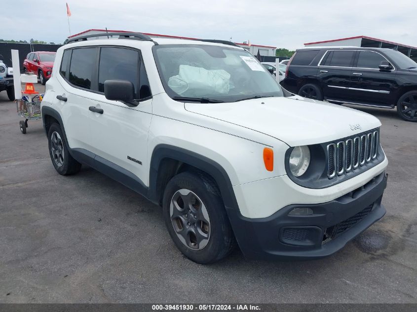 2017 JEEP RENEGADE SPORT FWD