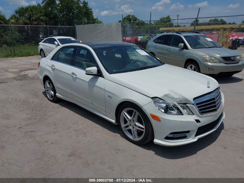 2012 MERCEDES-BENZ E 350