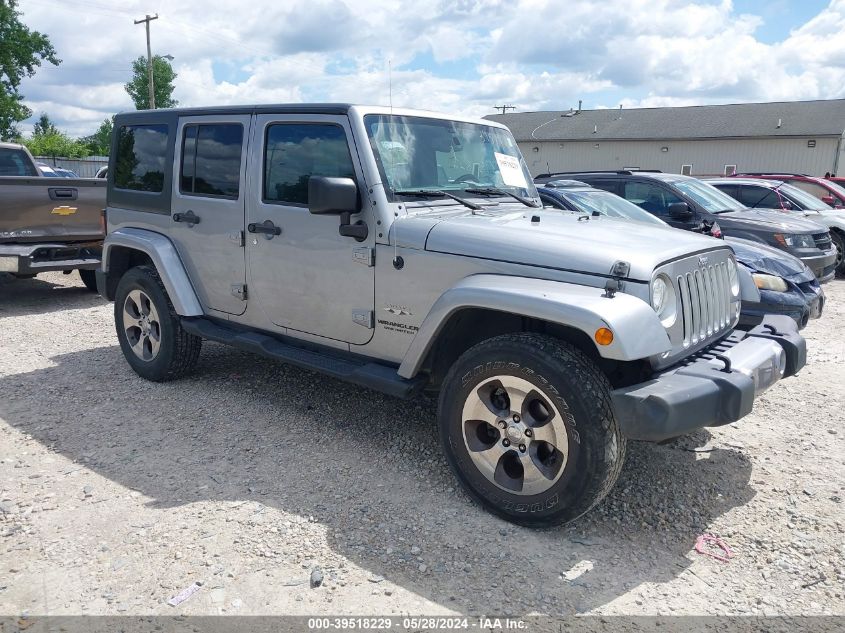 2017 JEEP WRANGLER UNLIMITED SAHARA 4X4