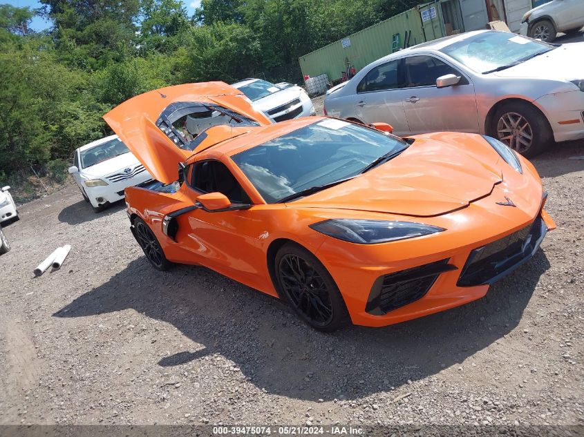 2022 CHEVROLET CORVETTE STINGRAY RWD  1LT