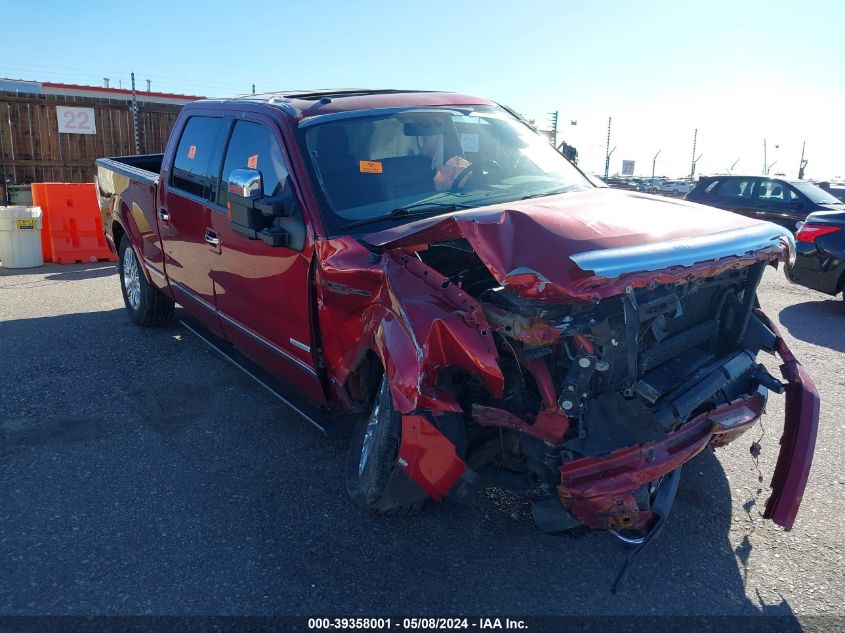 2013 FORD F-150 PLATINUM