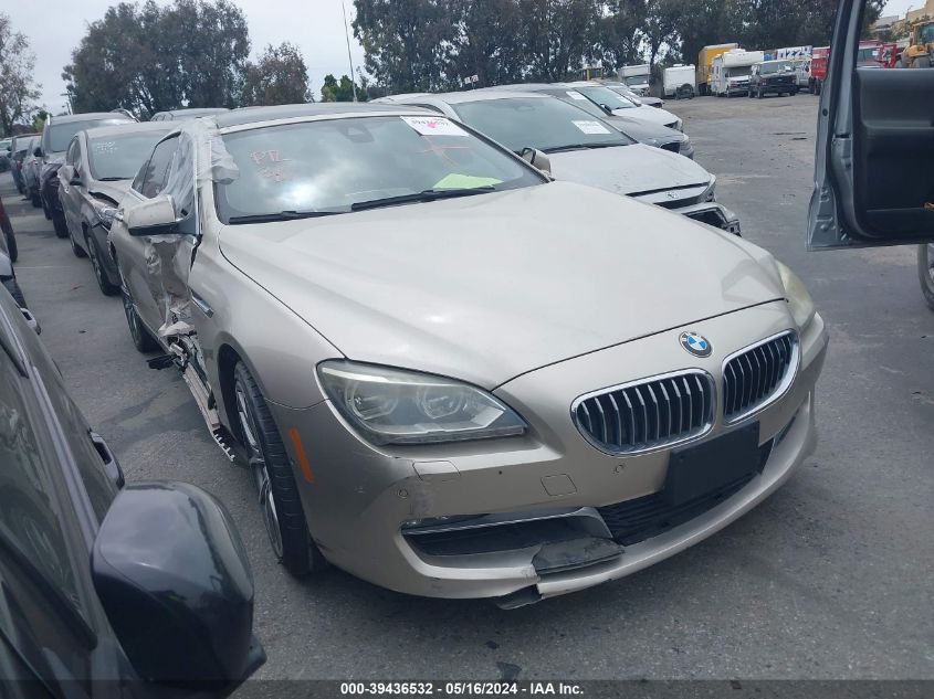 2013 BMW 650I GRAN COUPE