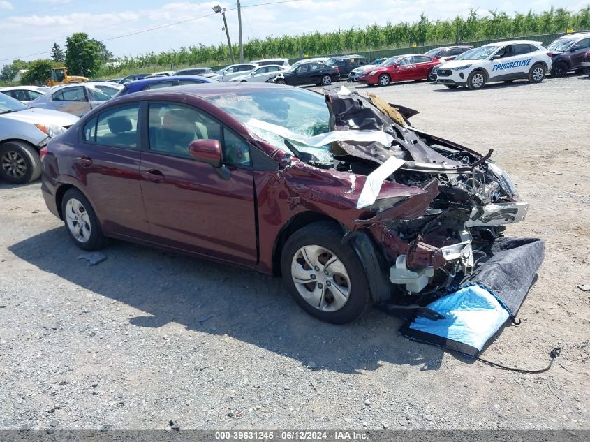 2014 HONDA CIVIC LX