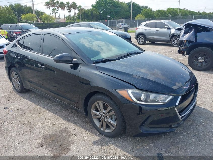 2018 HYUNDAI ELANTRA SEL