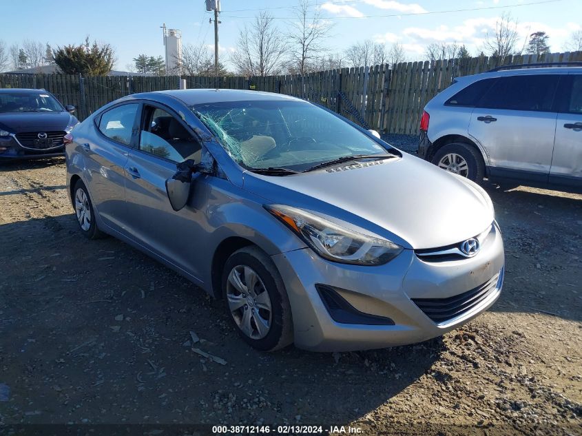 2016 HYUNDAI ELANTRA SE