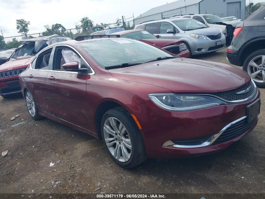 2015 CHRYSLER 200 LIMITED