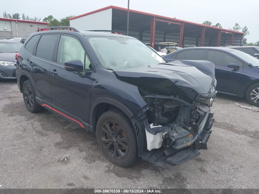 2019 SUBARU FORESTER SPORT