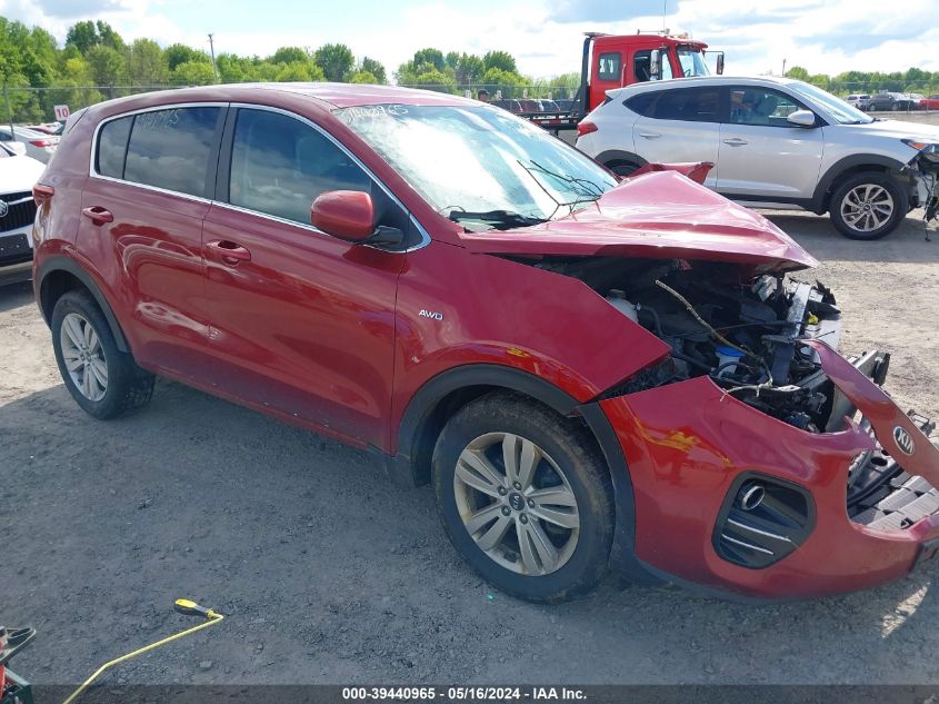 2019 KIA SPORTAGE LX