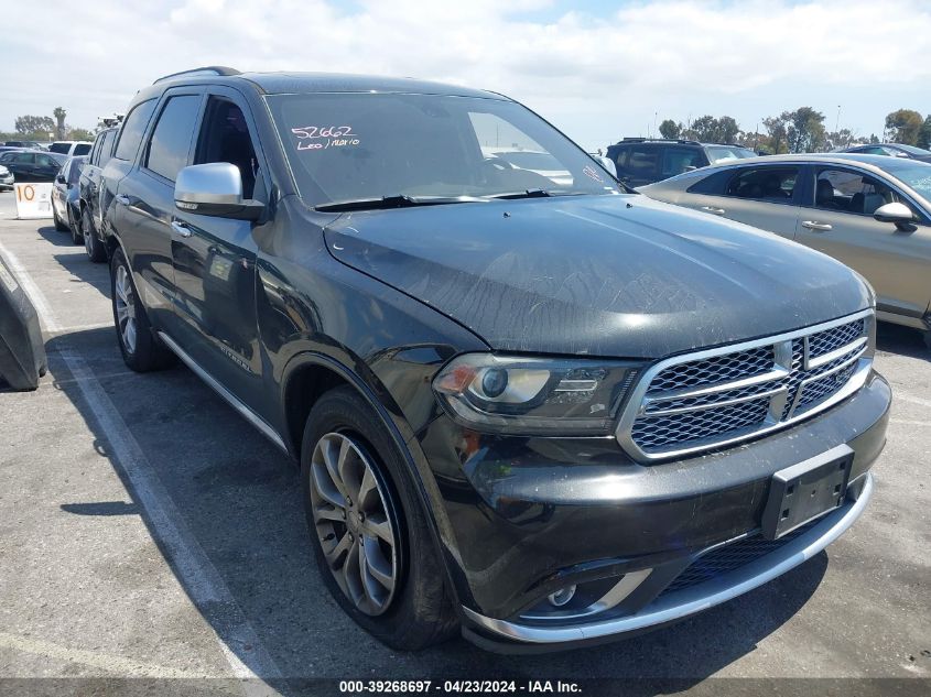 2016 DODGE DURANGO CITADEL ANODIZED PLATINUM