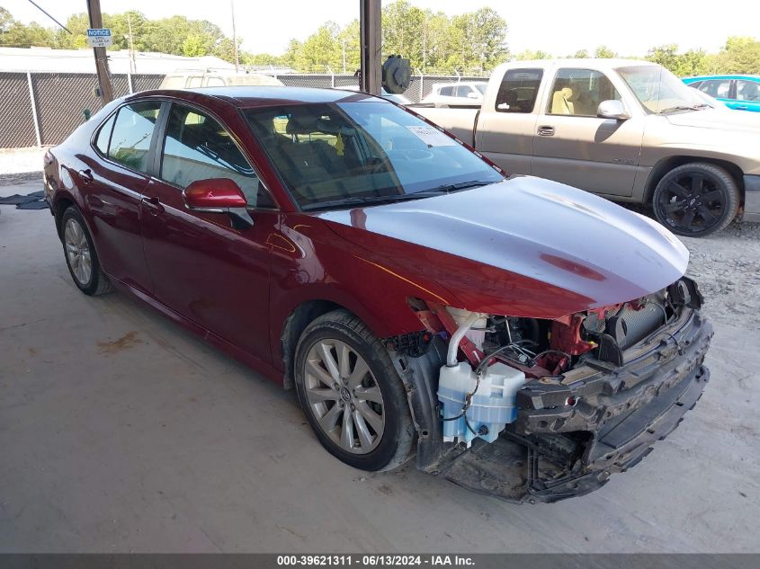 2018 TOYOTA CAMRY LE