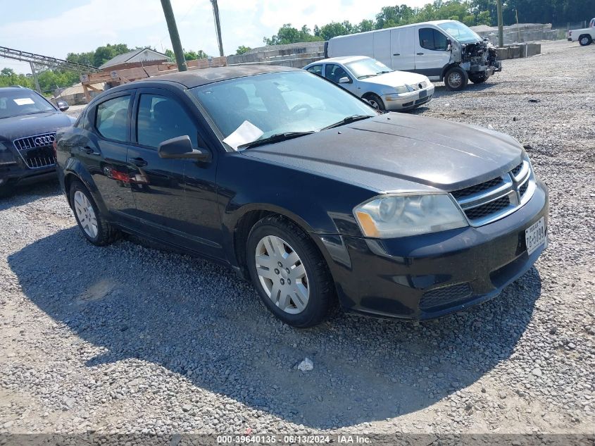 2012 DODGE AVENGER SE