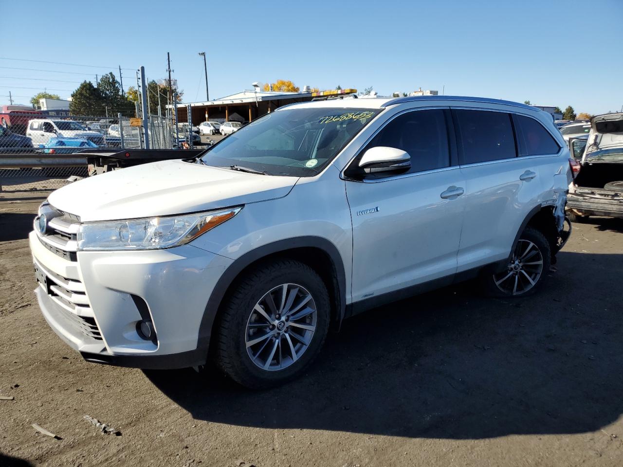 2019 TOYOTA HIGHLANDER HYBRID