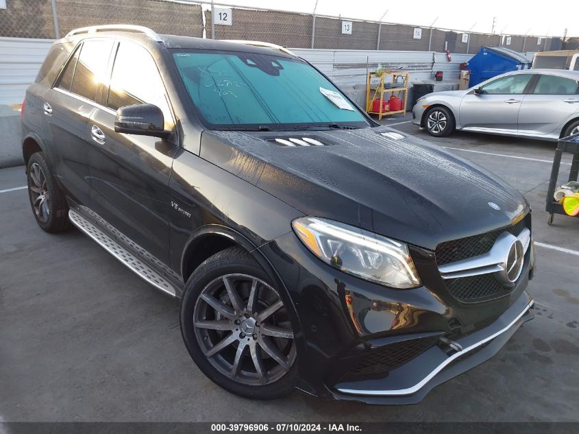 2016 MERCEDES-BENZ AMG GLE 63 4MATIC