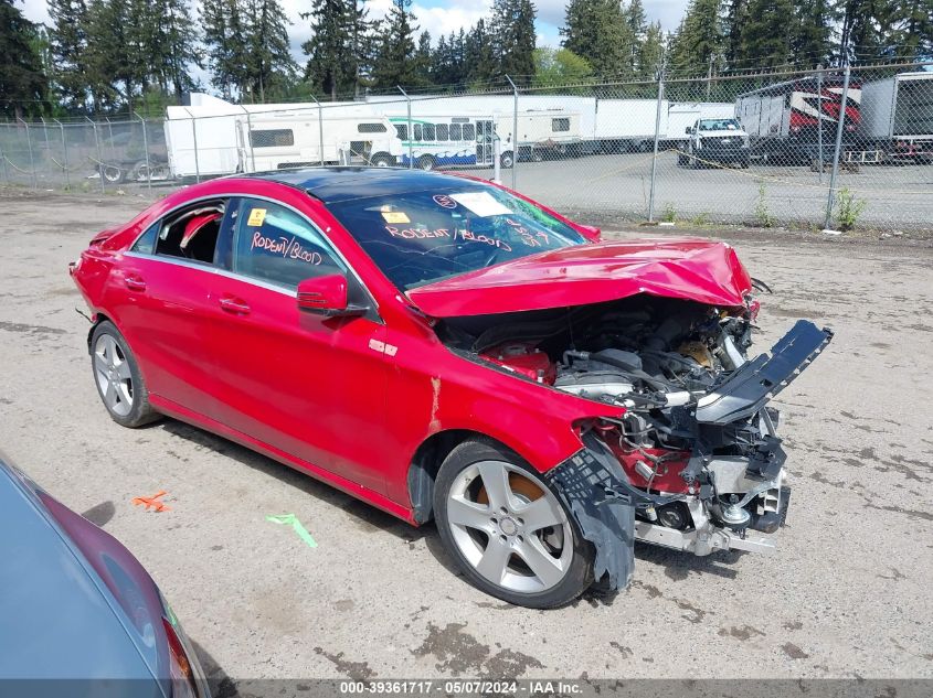 2016 MERCEDES-BENZ CLA 250 4MATIC