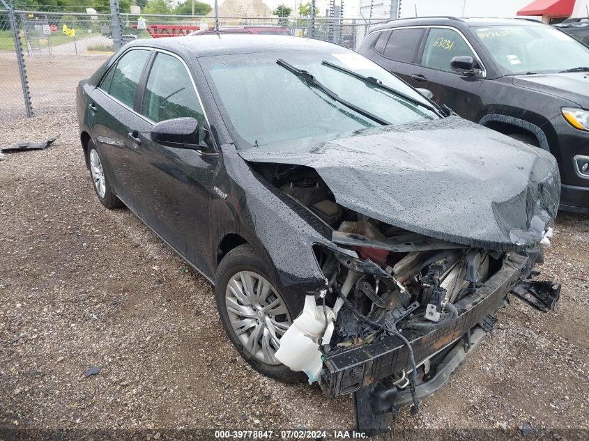 2014 TOYOTA CAMRY HYBRID/LE/XLE