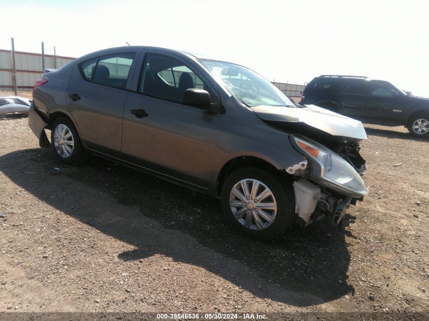 2015 NISSAN VERSA 1.6 S+