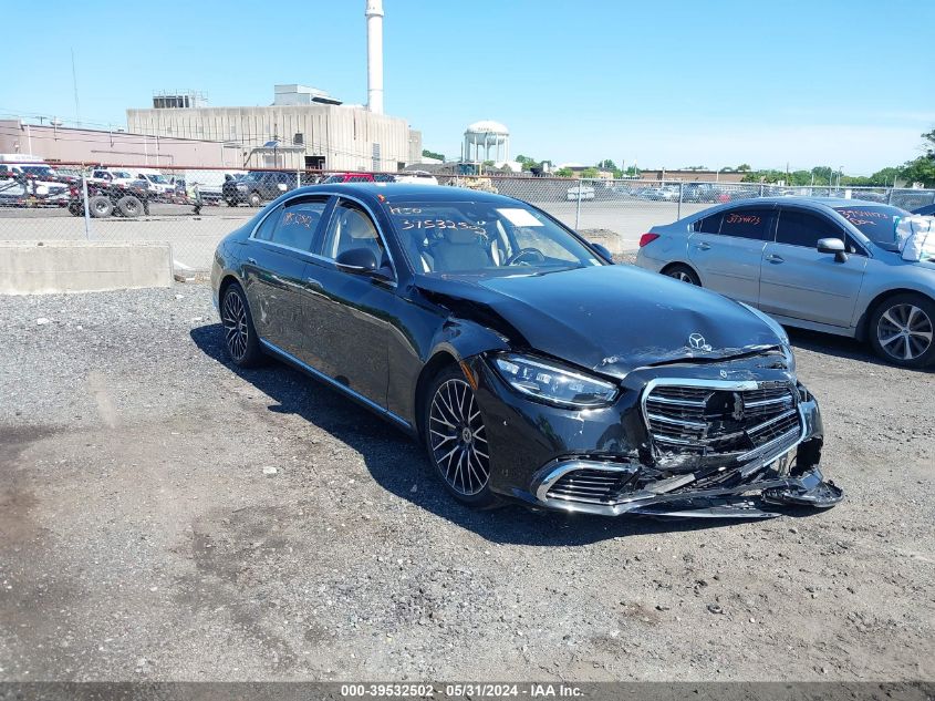 2021 MERCEDES-BENZ S 580 4MATIC