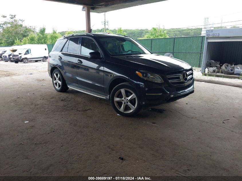 2016 MERCEDES-BENZ GLE 350 4MATIC