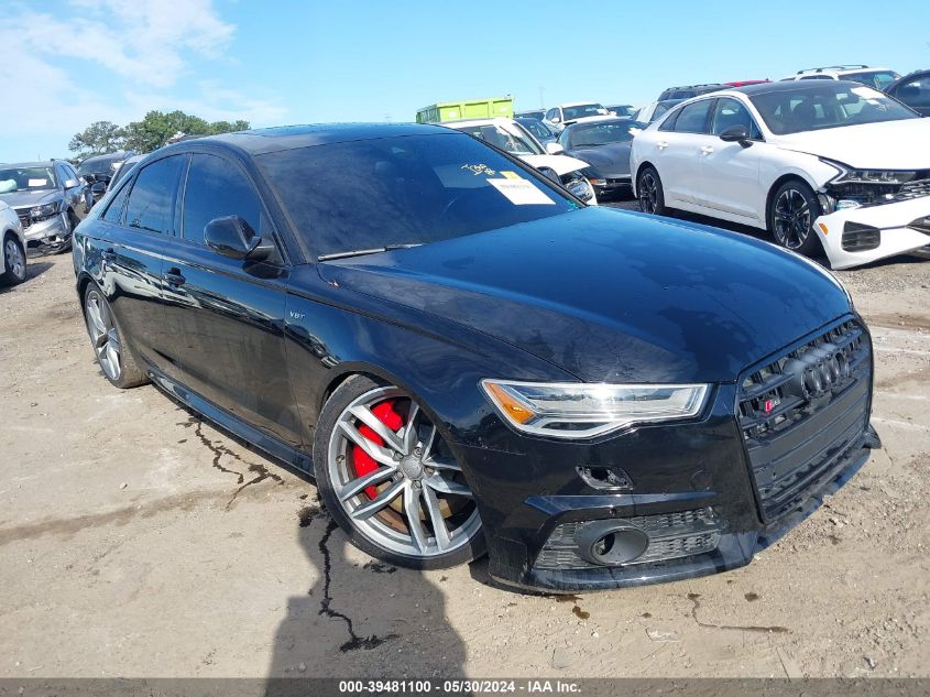 2016 AUDI S6 4.0T PREMIUM PLUS