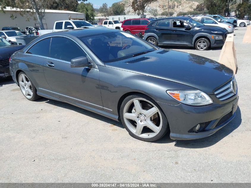 2010 MERCEDES-BENZ CL 550 4MATIC