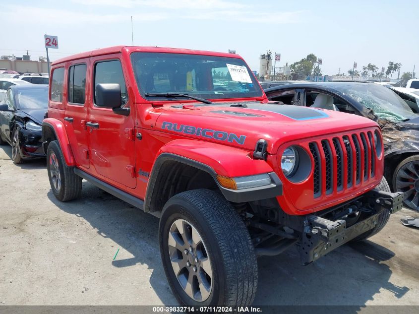 2022 JEEP WRANGLER 4XE UNLIMITED RUBICON 4X4