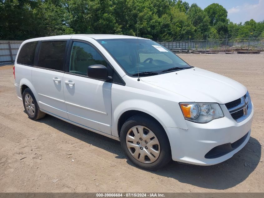 2017 DODGE GRAND CARAVAN SE