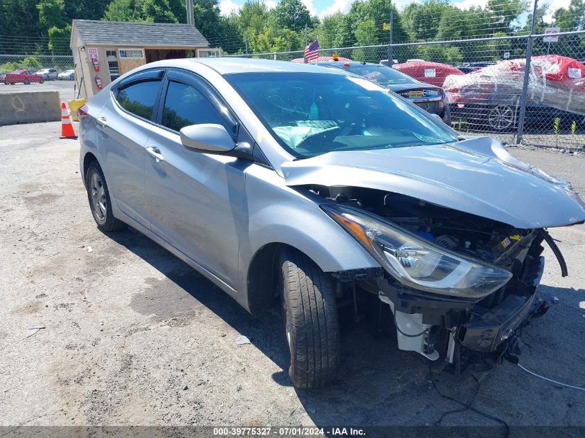 2015 HYUNDAI ELANTRA SE