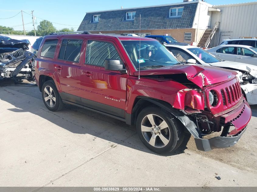 2016 JEEP PATRIOT HIGH ALTITUDE EDITION