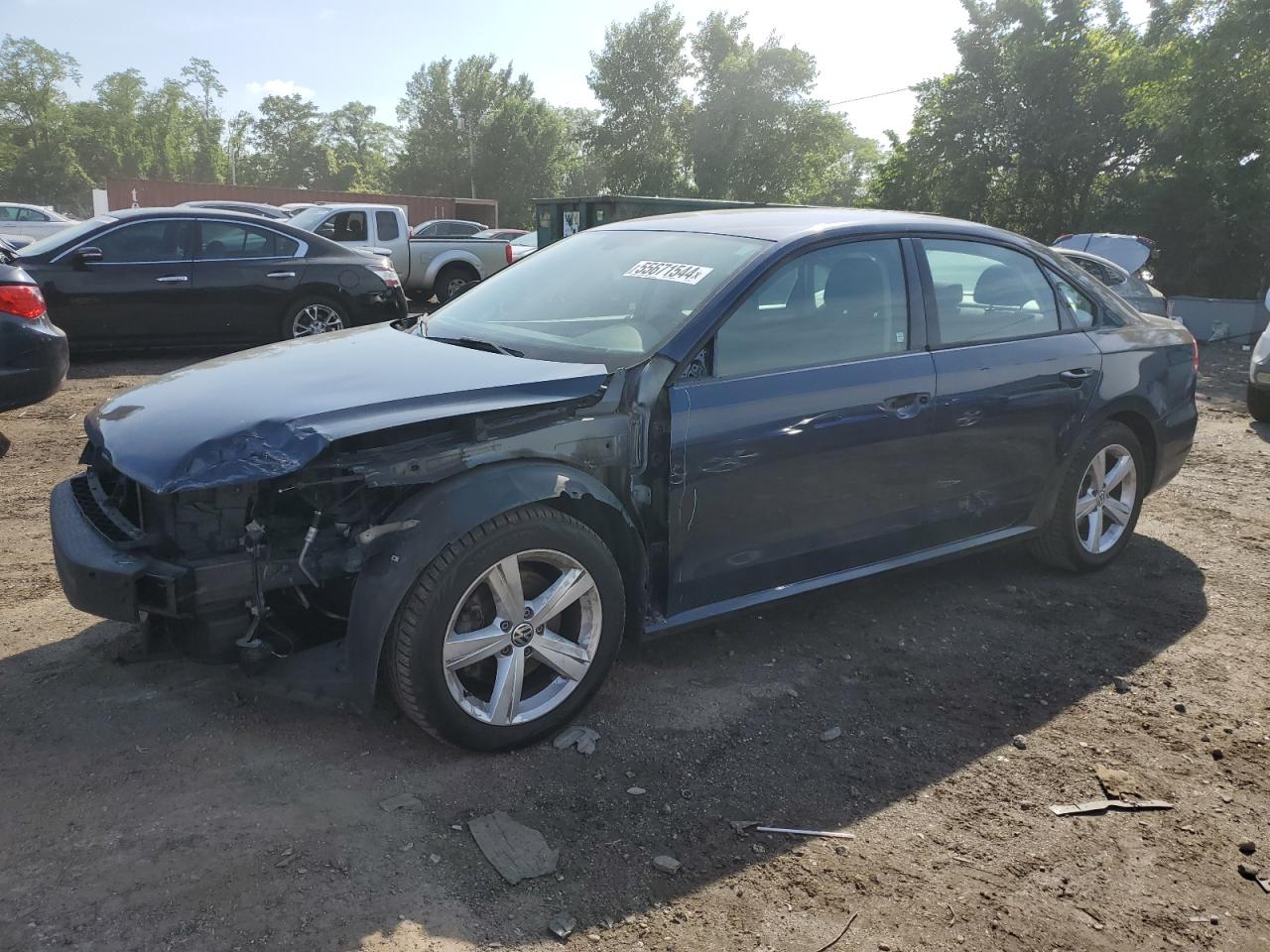 2012 VOLKSWAGEN PASSAT S