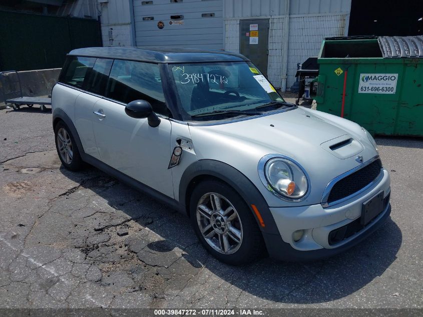 2012 MINI COOPER S CLUBMAN