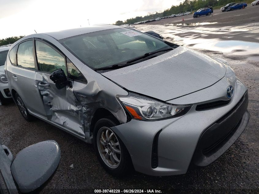 2016 TOYOTA PRIUS V TWO