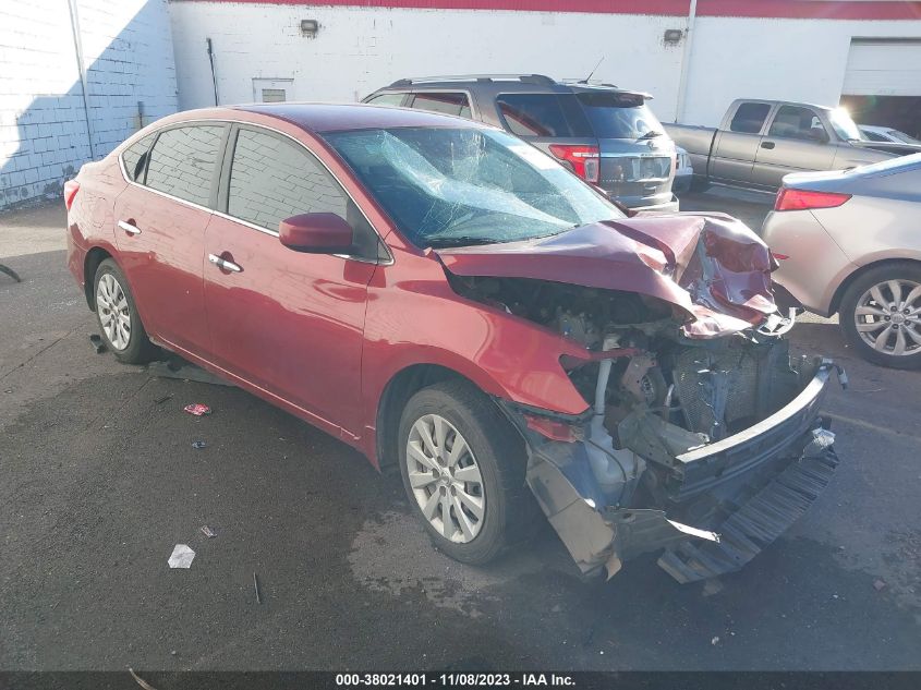 2016 NISSAN SENTRA SV