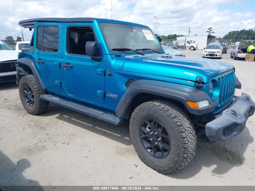 2020 JEEP WRANGLER UNLIMITED SPORT