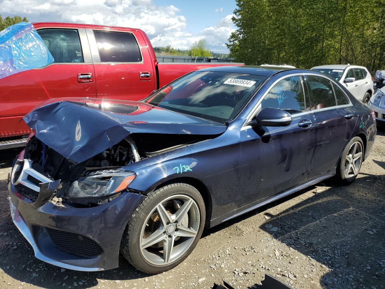 2015 MERCEDES-BENZ C 300 4MATIC