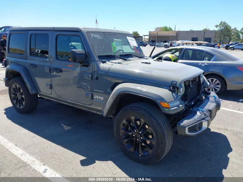 2023 JEEP WRANGLER 4XE SAHARA 4X4