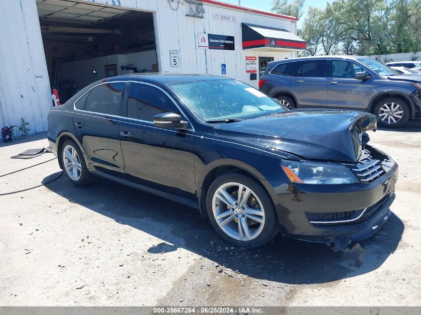 2015 VOLKSWAGEN PASSAT 2.0L TDI SE