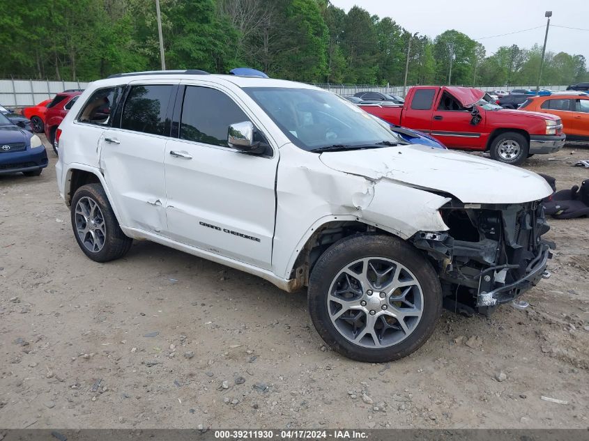 2019 JEEP GRAND CHEROKEE OVERLAND 4X2